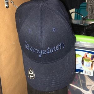 Navy blue Georgetown women’s hat.
